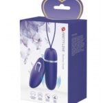 Oeuf bullet vibrant et télécommande à pile