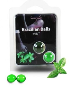 Boules Bresiliennes aromatisées Menthe X2