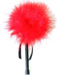 Plume caresse rouge