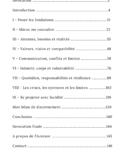 Mon Voyage vers le Mariage – Workbook de préparation au mariage – Image 3